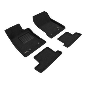 Subaru BRZ Floor Mats - Front and Rear - 3D MAXpider - Elegant - Combo - Black - `22-`24